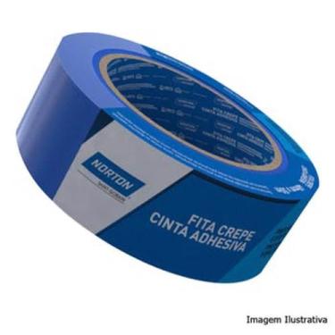 Imagem de Fita Crepe 24MMX50MT Pinturas Especiais Azul - Norton