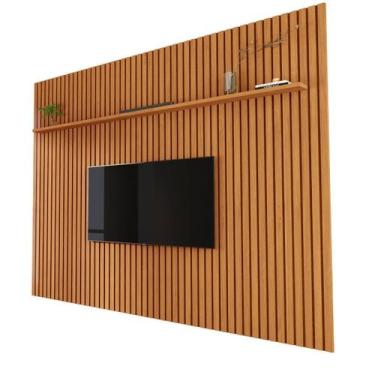 Imagem de Painel Ripado Com Uma Prateleira Versátil 2.2 - Giga Móvel - gigamovei