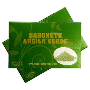 Imagem de Sabonete Argila Verde 90g Tropical - Kit 2 Barras