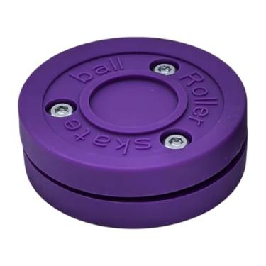 Imagem de Vaveren Roller Hockey Puck Puck Ice Hockey Puck Gift Street Hockey Puck Puck Puck para Profissionais de Concurso de Match Indoor Adolescentes, Roxo