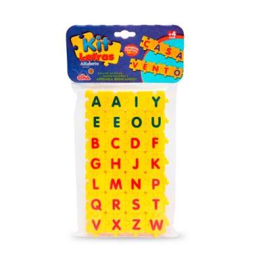 Imagem de Kit Letras Alfabeto 28 Peças - Elka