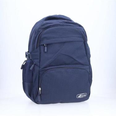 Imagem de Mochila Escolar/Profissional Reforçada - BAUARTE, Azul