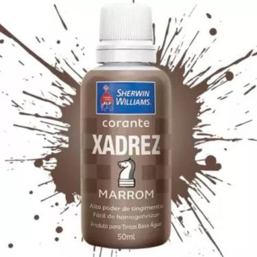 Imagem de Kit C/ 4 Udds Corante Xadrez Marrom 50ml 200ml - Sherwin Williams