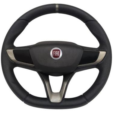 Imagem de Volante Esportivo Fiat Palio 1997 a 2013 Siena Strada Uno + Cubo - Pol