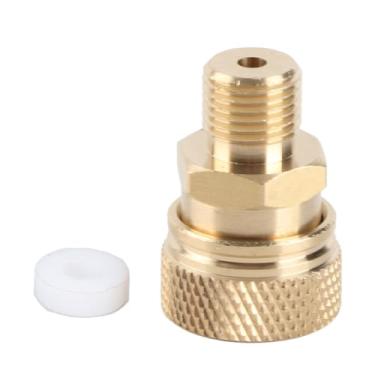 Imagem de Connector de cobre Conector de cobre Alta pressão Adaptador de latão Acessórios para bomba para pcp Paintball SCBA Tanque preenchimento 8mm 0,3 polegado macho rosqueado Adaptador
