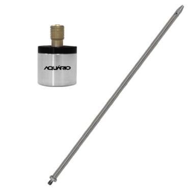 Imagem de Alongador Prolongador Inox 60cm AC-13 + Adaptador Px Para Uhf Ac-20 - 