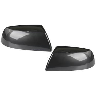 Imagem de Osompar Tampa do espelho retrovisor externo cinza Tampa frontal do motorista Passeger Side para Toyota Tundra 2007-2021 Toyota Sequoia