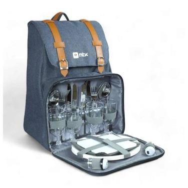 Imagem de Cooler Mochila Picnic Park Camping Rpet 300d Com Forro Peva Nautika