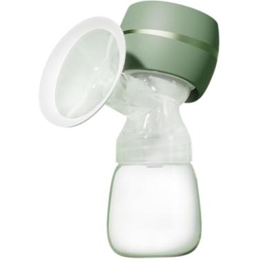 Imagem de Bomba Tira-Leite Elétrica Portátil com Tela LED, 3 Modos, 9 Níveis de Sucção, Silenciosa, Mãos Livres, Recarregável via USB, Livre de BPA, Copo 180ml – Uso Confortável e Seguro (VERDE BEBÊ)