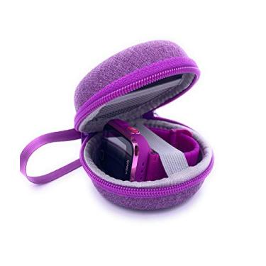 Imagem de xcivi Novo estojo de transporte para smartwatch KidiZoom DX2 e Little Tikes Tobi Robot Smart Watch para crianças, compatível com Vtech Kidizoom (roxo)