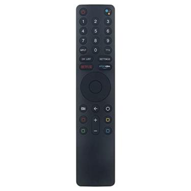 Imagem de PERFASCIN Substituição de voz XMRM-010 controle remoto adequado para TCL Mini Led 8K Smart TV L55MS-5A/L65M5-5ASP, Xiaomi MI TV 4S 4A