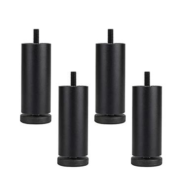 Imagem de Pernas de suporte de sofá de 25 cm/10 pol, pernas de niture, pernas de alumínio, pernas de substituição de metal para camas, mesas de café, bancos, pernas de ajuste de altura, pernas de armário