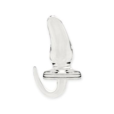 Imagem de Plug Anal Em Silicone Sono Butt Plug Rubber Great Pleasure Nº 15 - Shots America - Transparente