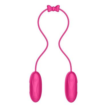 Imagem de Vibrador Duplo Cápsulas Recarregáveis 7 Velocidades - Ayin Lovetoys - Rosa