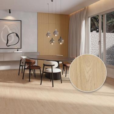 Imagem de Piso Vinílico Colado 18cm x 2mm x 1,22m Pix Revestimentos - caixa com 4,34m2 - Marrom