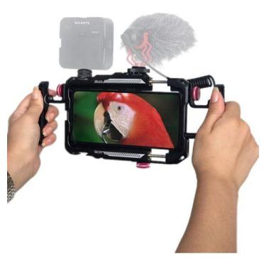 Imagem de Cage Gaiola Estabilizadora Metal Celular Android E iPhone S - Ulanzi, 