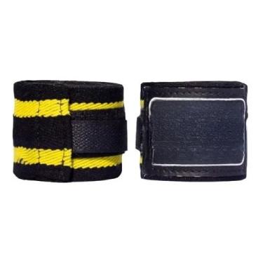 Imagem de Faixas Elásticas，Bandagem elástica com fecho de contato e alça para o polegar, bandagem de proteção para mãos e pulsos, bandagem de boxe