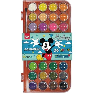 Imagem de Estojo Aquarela Mickey C/ 36 Cores - Dac