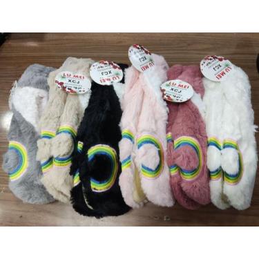 Imagem de Pantufa Sapato Feminina Adulto Quentinha Confortável Premium - XCJ, 1,