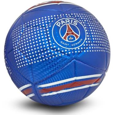 Imagem de Bola Futebol Clube PSG Tamanho Oficial 5 PVC Licenciado Campo Society Futsal Grama Natural e Sintética Gramado Adulto Juvenil Profissional Masculino Feminino