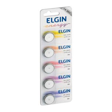 Imagem de Bateria De Lithium Elgin Cr2025 Botao 3v