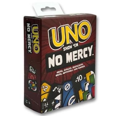 Imagem de Jogo De Cartas Uno Edição Especial No Mercy Original Mattel
