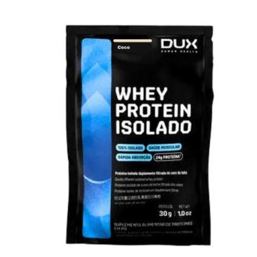 Imagem de Sache Whey Protein Isolado Dux Coco 30g, Coco
