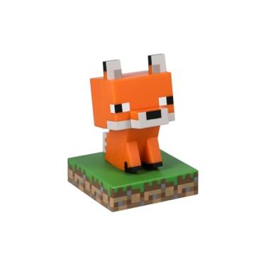 Imagem de Paladone Luz de mesa oficialmente licenciada pela Minecraft, sem raposa, decoração de sala de jogos e mercadoria para meninos e meninas, acessório de presente de luz noturna para sala de jogos e