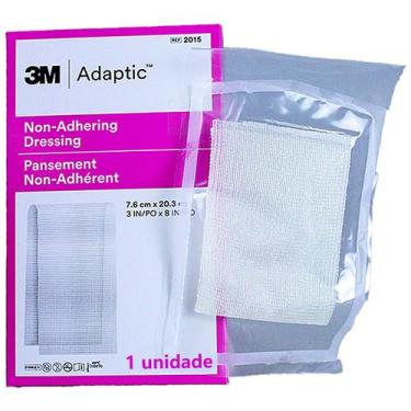 Imagem de Curativo Adaptic não aderente 7.6x20.3cm ref 2015 - unidade - Systagen