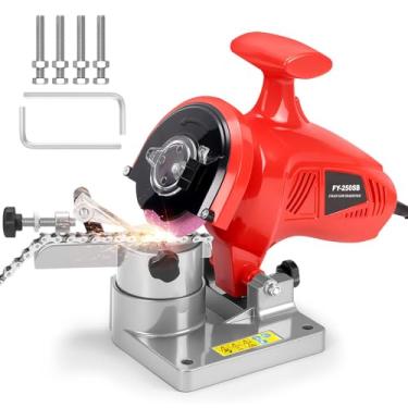 Imagem de Afiador de Correntes, Afiador de Motosserra, Corrente Motosserra, 110V, PotêNcia 220W, Pode Ser Ajustado Em âNgulo de 0-35°