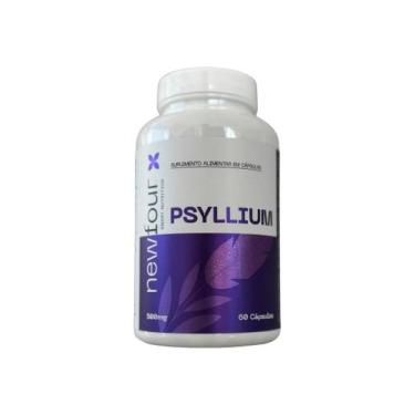 Imagem de Psyllium 500mg 60 caps new four