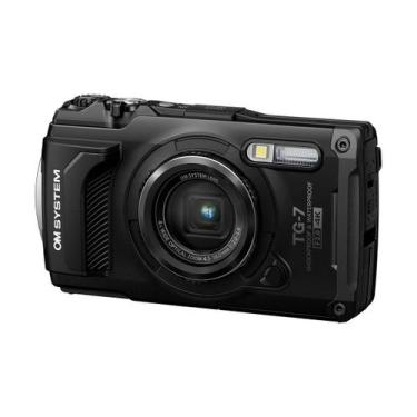 Imagem de Câmera Digital Om System Tg-7 4k 12mp - Preta - olympus, Preto (Preto)