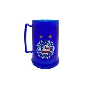 Imagem de Caneca De Gel Azul Escudo Bahia 1931 Esporte Clube 300Ml - Coisaria