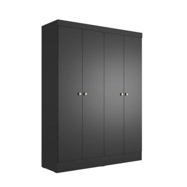 Imagem de Guarda-Roupa 4 Portas Renzo Casal 5 Nichos Quarto