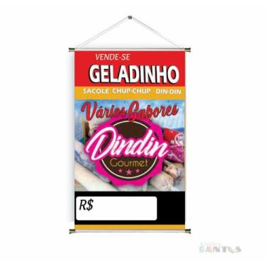 Imagem de Banner pronto Chup-Chup BA 413 medida 45x70 cm arte Pronta