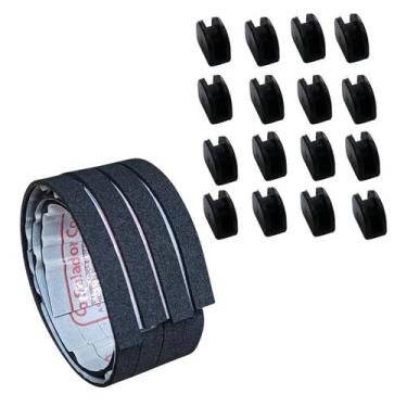 Imagem de 1 Fita Cola + 16 Borracha Da Trempe Fogão Cooktop Fischer - Valtec Sho