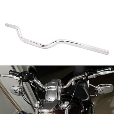 Imagem de Barras de alça de rastreador de guidão de 22 mm universal para Harley Sportster XL 883 1200 Bobber Chopper personalizado Softail Dyna estilo europeuAnXin R151114032