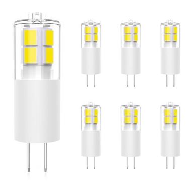 Imagem de Lâmpada LED G4 12V 3W 6000K Daylight White, pacote com 6 - GOHDLAMP