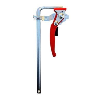 Imagem de MotiveTech Grampo de Serra de Trilho de Liberação Rápida de aço Resistente com Alta Capacidade de Carga Grampos para Marcenaria de Trilho-guia de Serra C, 200 mm x 60 mm