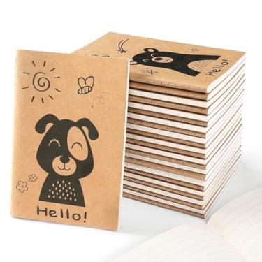 Imagem de 24 Pack Mini Kraft Notebooks SIKAO Cute Animals Journals & Small Pocket Notebook, Appreciation gifts for Kids Students from Teacher