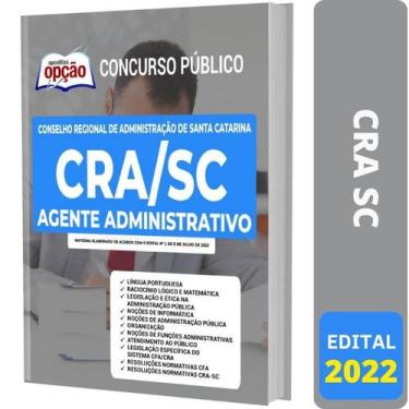 Imagem de Apostila Cra Sc - Agente Administrativo - Apostilas Opção