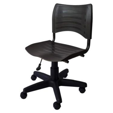 Imagem de Cadeira Giratória Carenada Modelo Iso - Preta - Metalwood