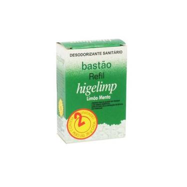 Imagem de Desodorizante Sanitário Bastão Refil Higelimp 35gx2un Limão Menta - Sa