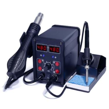 Imagem de Mesa de soldagem digital ajustável a temperatura constante de 780W, kit de soldagem de precisão com função de sono para retrabalho e descolamento de fio sem chumbo