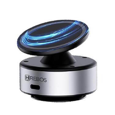 Imagem de SUPORTE DE SMARTPHONE HREBOS VACUUM SUCTION PRO PRATA