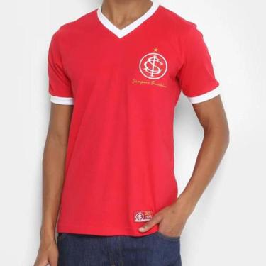 Imagem de Camiseta Internacional Retrô Mania 1975 Masculina - Vermelho, G