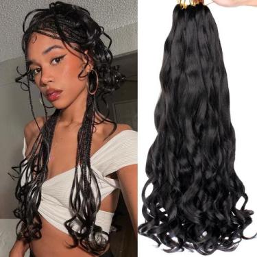 Imagem de Braiding Hair COOKOO French Curl 22 polegadas 675 g, pacote com 9 unid