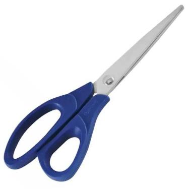Imagem de Tesoura 14cm hobby azul Mundial