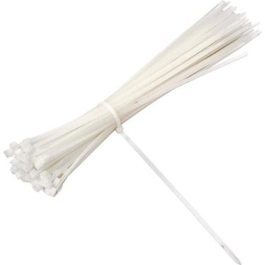 Imagem de Abraçadeira Nylon Enforca Gato 3,6X250Mm 100Un Tradestar Bco