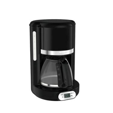 Imagem de Cafeteira Elétrica Arno Soleil 1,25L Design Retrô, Jarra de Vidro, Programável e Com Sistema Corta Pingos